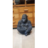 STATUA GORILLA CON CUCCIOLO IN RESINA