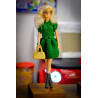 BARBIE da collezione con vestito cucito a mano (in abito VERDE)