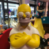 STATUA HOMER SIMPSON IN RESINA