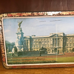 SCATOLA IN LATTA BUCKINGHAM PALACE LONDRA