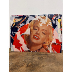 Marilyn di Mimmo Rotella per Zerodisegno Anni '80