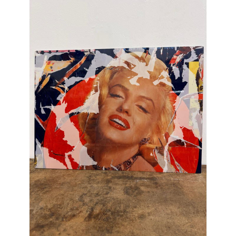 Marilyn di Mimmo Rotella per Zerodisegno Anni '80