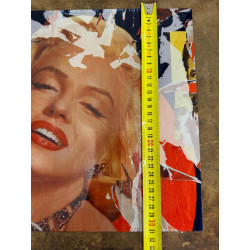 Marilyn di Mimmo Rotella per Zerodisegno Anni '80